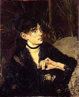 Portrait of Berthe Morisot with a Fan