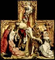 Saint Bartholomew Altarpiece:  The Descent from the Cross