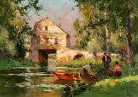 A Little River Near Paris