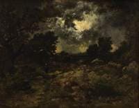 Storm in the Forest of Fontainbleau
