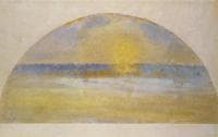 Sunset with Mist, Eragny