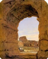 Arch of Titus and Roman Colosseum