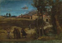 Study for 'The Destruction of Sodom'