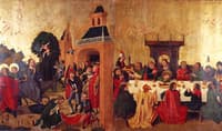 The Entry into Jerusalem and Last Supper