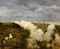 The train passes