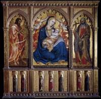 Virgin and Child with St John the Baptist and St Andrew