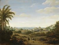 Landscape by the River Senhor de Engenho, Brazil