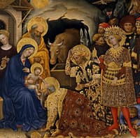 Adoration of the Magi (détail)