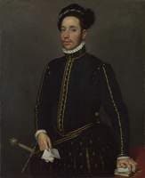Portrait of a Left-Handed Gentleman with Two Quartos and a Letter