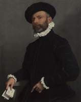 Portrait of a Man Holding a Letter ('L'Avvocato')
