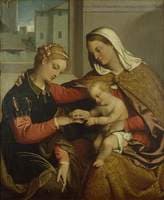 The Mystic Marriage of Saint Catherine
