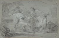 Semiramus Inspecting a Plan of Babylon