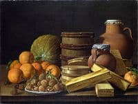 Still Life with Oranges and Walnuts
