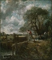 Sketch for 'A Boat Passing a Lock'