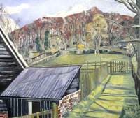 Behind the Inn