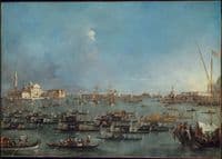 Procession of Gondolas in the Bacino di San Marco