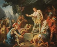 Germanicus Calming the Revolt in his Camp