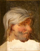 Study of the Head of a Man