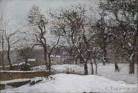 Snow at Louveciennes