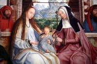 Saint Anne Altarpiece à Louvain (centre panel detail)