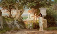 Antique Landscape with Olive Trees