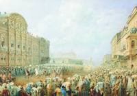 Parade in St. Petersburg