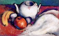 Still Life with Teapot and Fruit