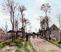 The Road to Caint-Cyr at Louveciennes