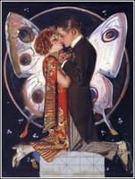 Study for 'Butterfly Couple'