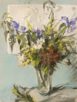 Bouquet with Irises