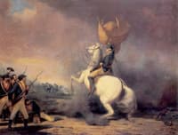 Washington Rallying the Americans at the Battle of Princeton