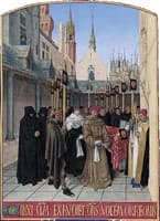 Heures d'Étienne Chevalier ~ The Funeral of Etienne Chevalier