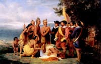 Study for Purchase of Manhattan Island from the Indians by the Dutch in 1626