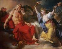Ceres Begging for Jupiter's Thunderbolt after the Kidnapping of Her Daughter Proserpine