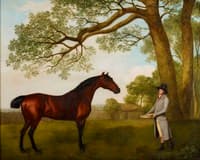 John Gascoigne, the Prince of Wales's Head Groom, with a Bay Horse