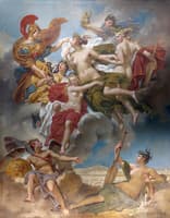 The Nymphs of Parthenope Led Towards the Banks of the Seine