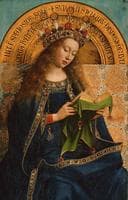 Virgin of the Ghent Altarpiece (centre upper panel)