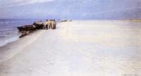 Fishermen on the Beach at Skagen