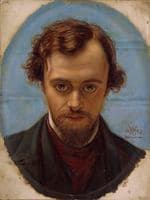 Portrait of Dante Gabriel Rossetti