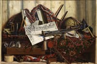 Trompe l'oeil:  A Cabinet in the Artist's Studio