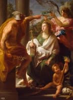 Mercury Сrowning the Mother of Arts, Philosophy