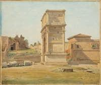 The Arch of Titus in Rome