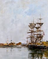Deauville, the Harbor