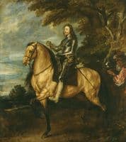Charles I (1600-1649) on Horseback