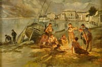 Fisherfolk in Northern Italy