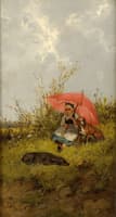 The Red Parasol