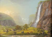 The Waterfall in the Canton of Bern