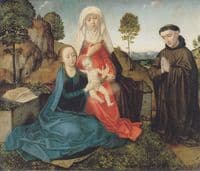 The Virgin and Child with a Franciscan Founder
