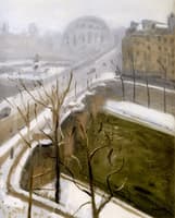 Paris, Pont Neuf, End of the Snow