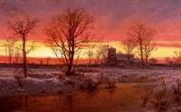 Sunset, Winter